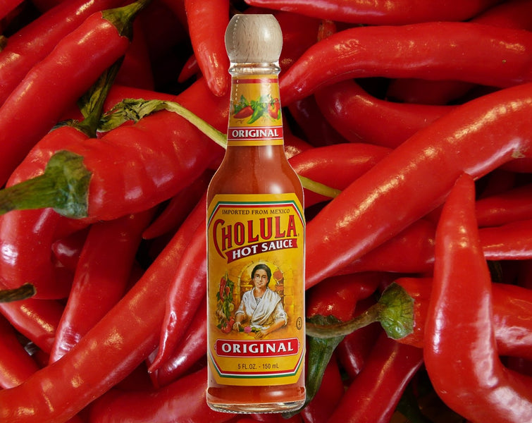 Neues Produkt Cholula scharfe Chili Sauce aus Mexiko